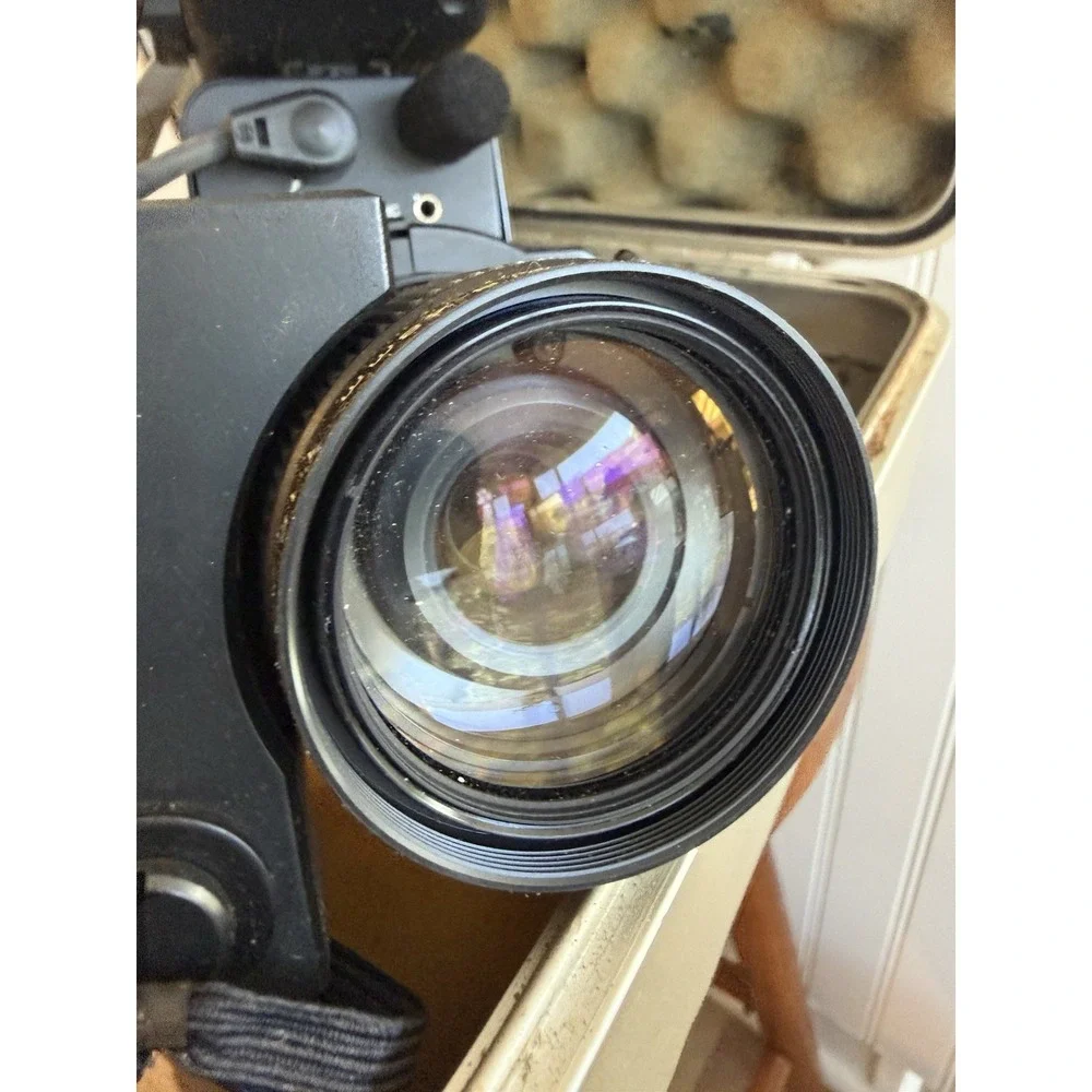 Vintage Video Camera JVC Saticon Color Compact Model GZ-S3U Camcorder Not Tested